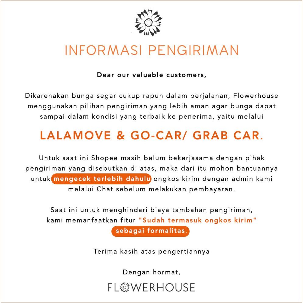 

[PH] Flowerhouse - Given Fruit Hamper / Parsel Buah dan Bunga - Hadiah Lebaran / Natal / Imlek