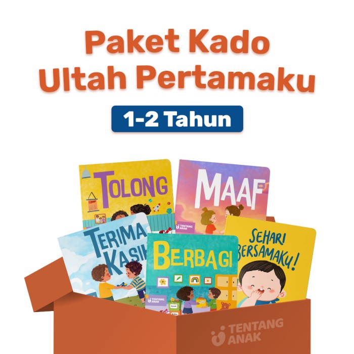 

Jual!! Tentang Anak - Paket Kado Ultah Pertamaku 1-2 Tahun Buku Cerita Anak