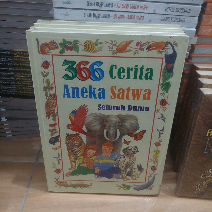 

Promo!! 366 CERITA SATWA SELURUH DUNIA