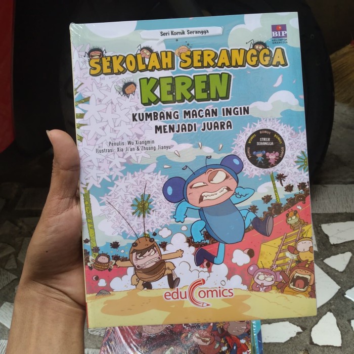 

Sale!! BUKU KOMIK SERANGGA SEKOLAH SERANGGA KUMBANG MACAN INGNJADI