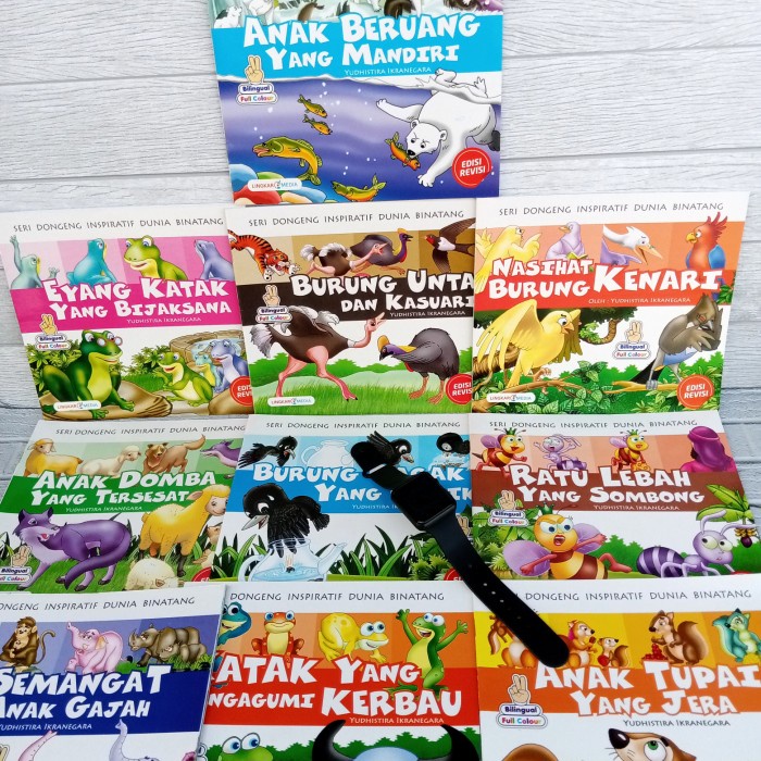 

Populer Buku cerita anak seri lengkap dunia binatang 10buku,gratis jam led