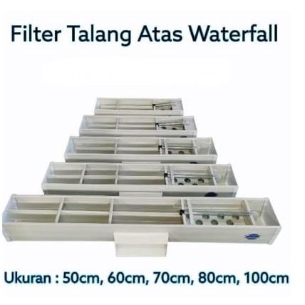 Filter Talang Waterfall / Talang Filter 40-100 Cm / Top Filter Talang