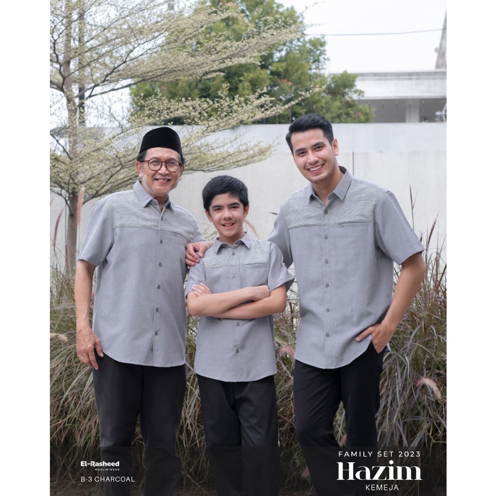[SYAR'I TILL JANNAH] FAMILY SET 2023 GAMIS HAZIMA & KEMEJA HAZIM SERIES B-3 BY YASMEERA X EL-RASHEED