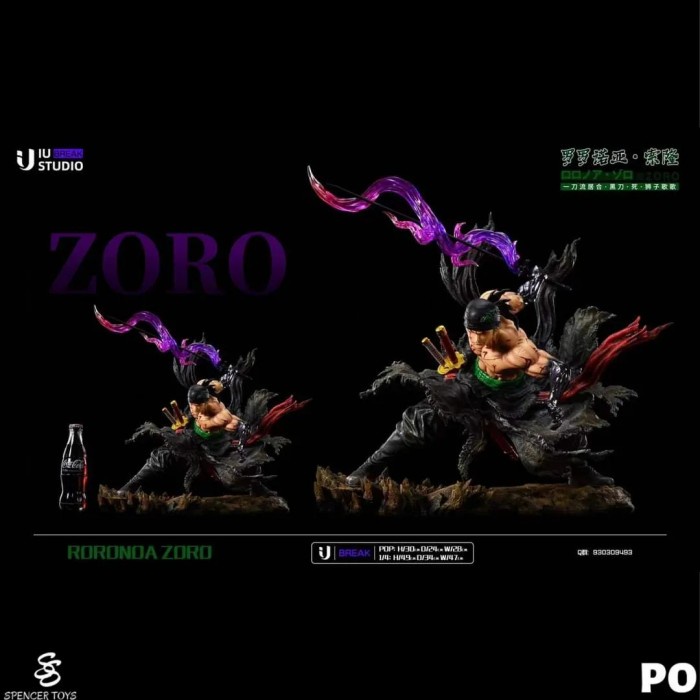 RESIN STATUE RORONOA ZORO BY IU STUDIO (PRE-ORDER) SPENCERTOYS