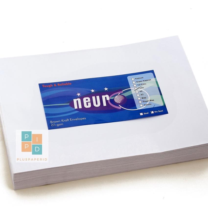 

Neuro - Amplop Putih Ukuran Folio ( 23,5 X 34,5Cm ) No Seal - Pa