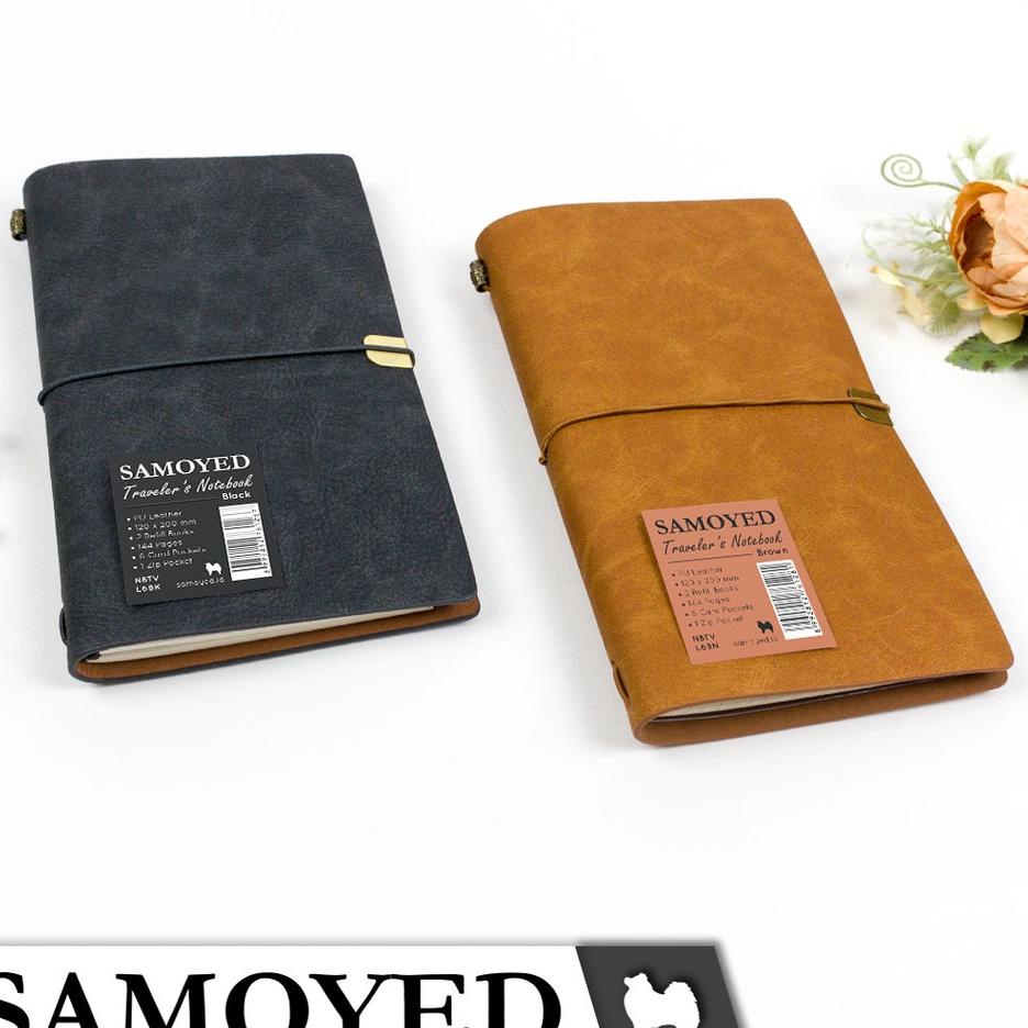 

Samoyed Nbtv-L6 Buku Tulis / Catatan / Agenda / Jurnal / Traveler'S Notebook / Diary / Journal