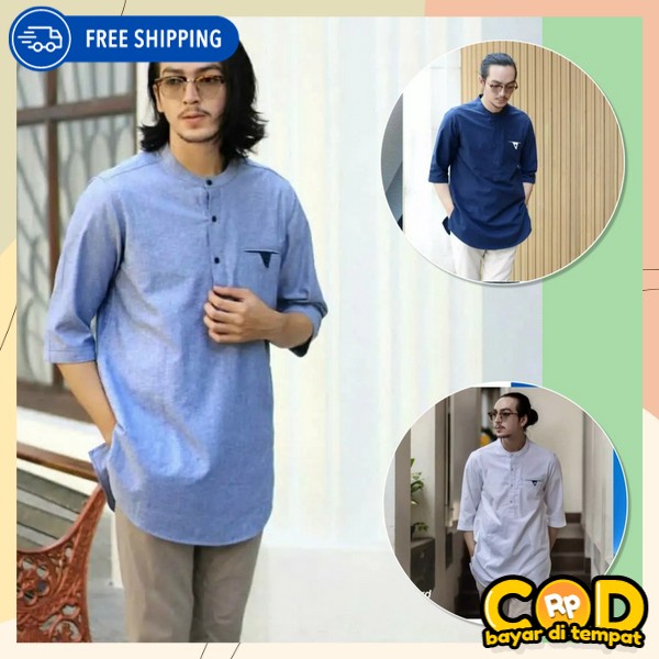 Pakean Kokoh Idulfitri Murah Koko Lakilaki Remaja Kpko Muslimin Cowo Murah Kmeja Kokoj Bapak2 Kekini