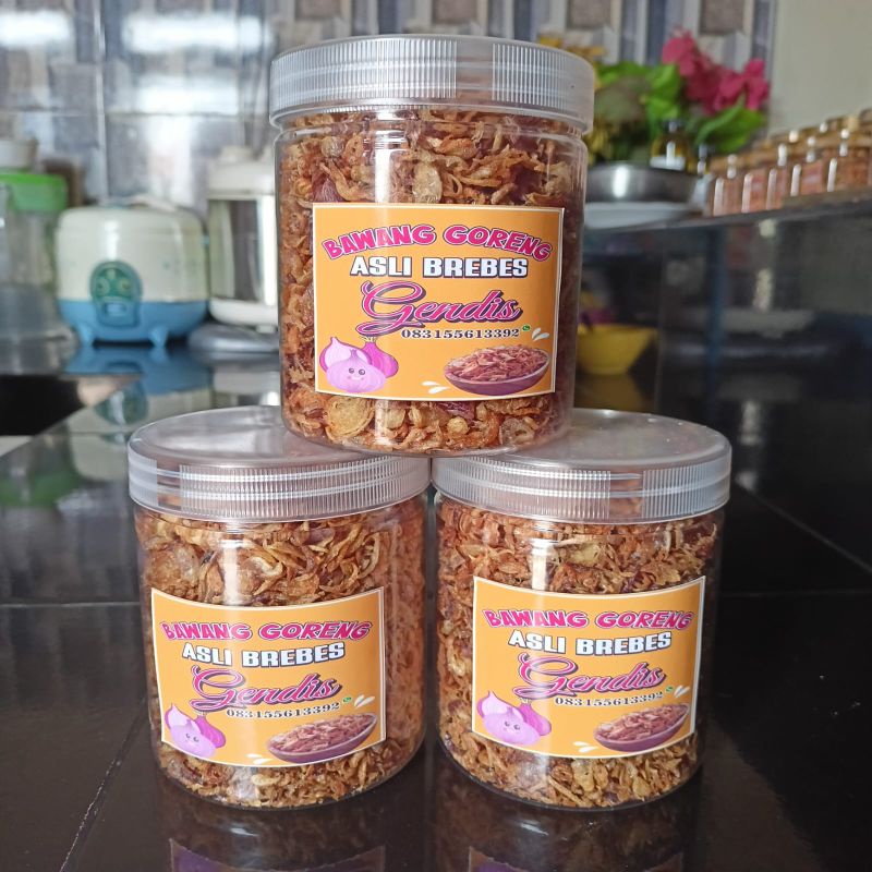 

Bawang goreng Brebes premium kriuk renyah gurih original