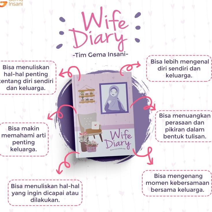 

Planner Wife Diary & Buku Istri Ces - Gema Insani Buku Umum Islam Isla Pernikahan Keluarga Nikah Agenda Diari Muslimah Buku Catatan Notebook Note Book