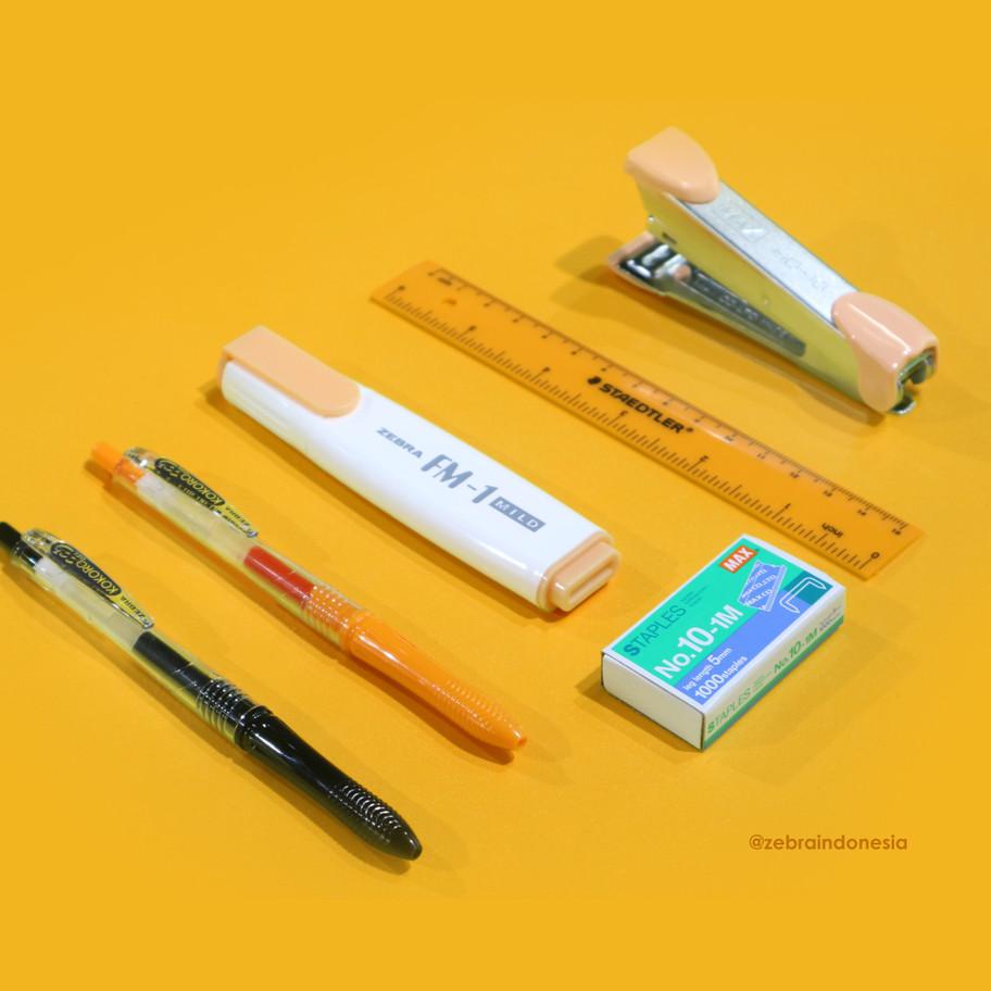 

Zebra Pul Gel Kokoro Paket Alat Tulis Stationery Highlighter Staples - Color Series