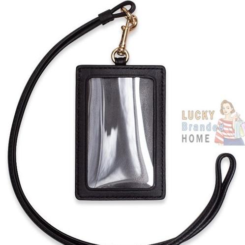 

Lanyard Lanyard Id Tag Embossed Bla Leather