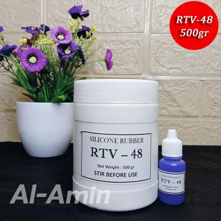Silicone Rubber Rtv-48 / Molding Silikon Karet 500Gr Termurah