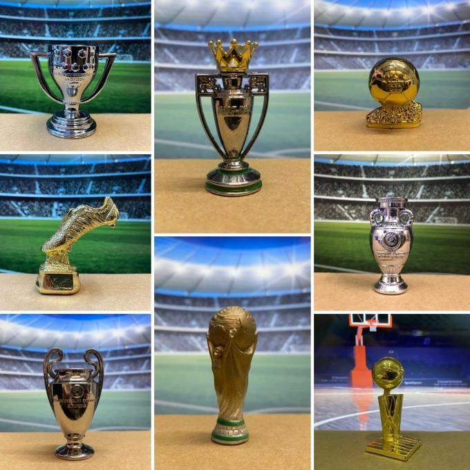 Sale Now Figure Miniatur Piala Trofi Liga Inggris-Liga Champions-Piala Dunia Stok Terbatas