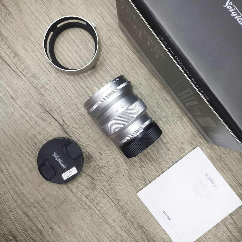 Voigtlander Nokton 75mm f/1.5 Aspherical Lens Silver(D)-Y127