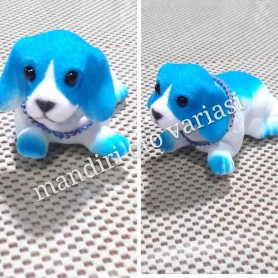 Boneka Pajangan Dashboard Mobil Boneka Goyang Motif Anjing U