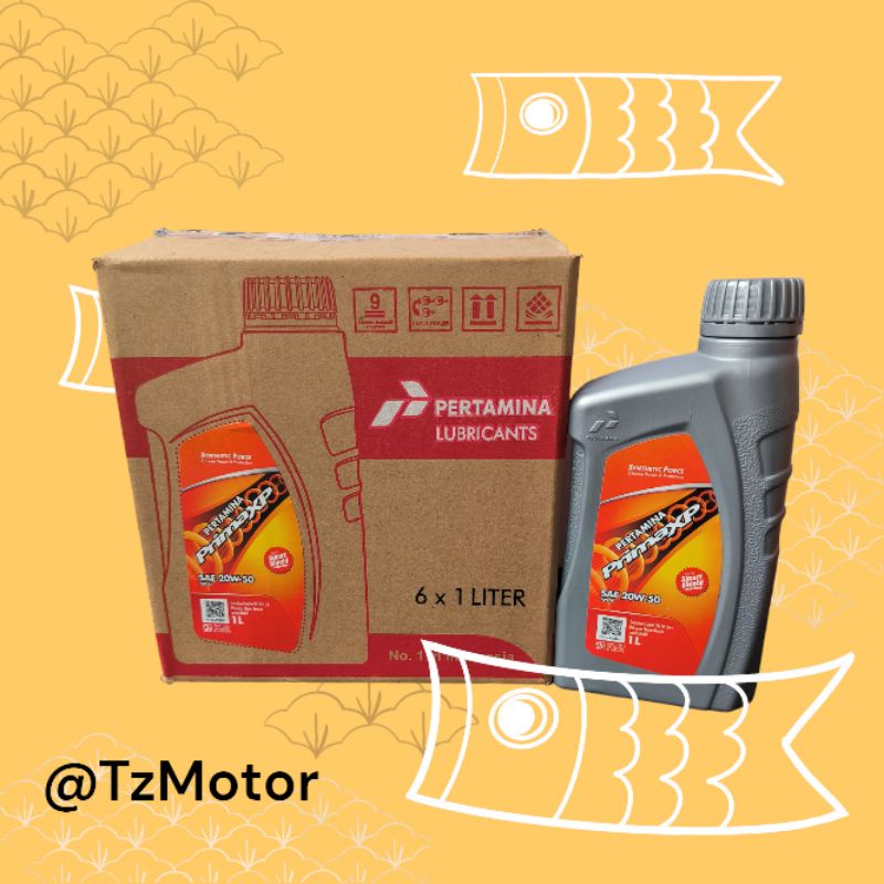 Oli Prima XP sae 20 W - 50...1 liter...1 dus = 6 btl.