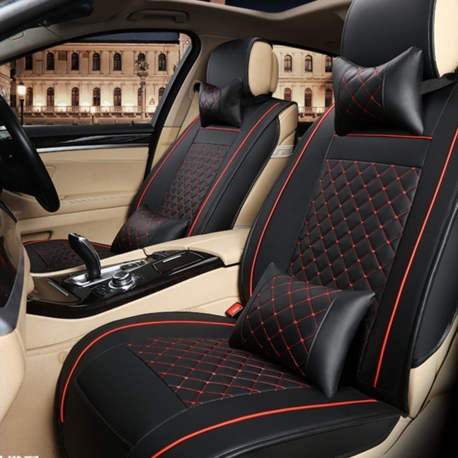 Nissan Grand Livina Cover Kursi Seat Kotak Jok Mobil Full Set 3 Baris