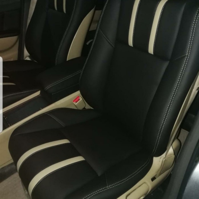 sarung jok mobil permanen bahan mbtech honda crv plus pasang bekasi