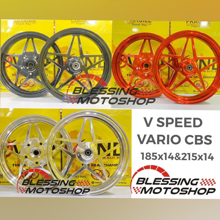 VELG V SPEED VND PELAK VARIO 160 CBS VELG BINTANG VND VARIO160 CBS