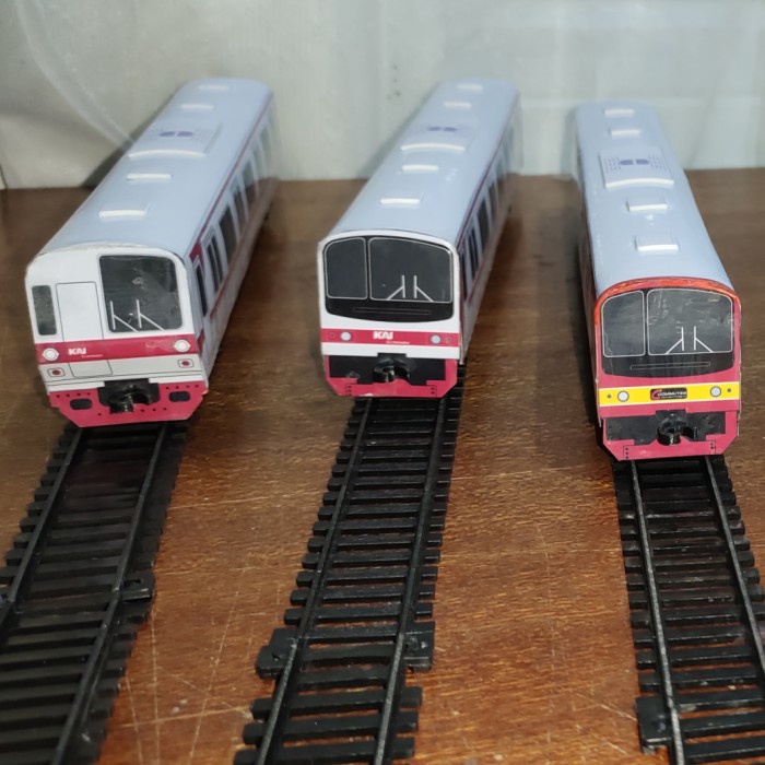 MAINAN KERETA API COMMUTER LINE KRL