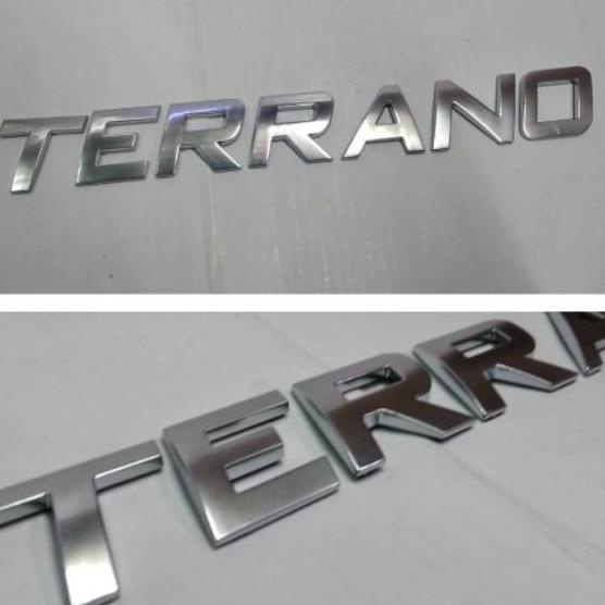 Emblem Kap Mesin Tulisan Terrano