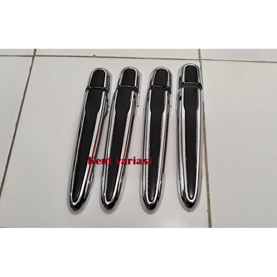 Cover Handle Mobil Calya/Sigra / Avanza/Xenia Chrome Lis List Hitam