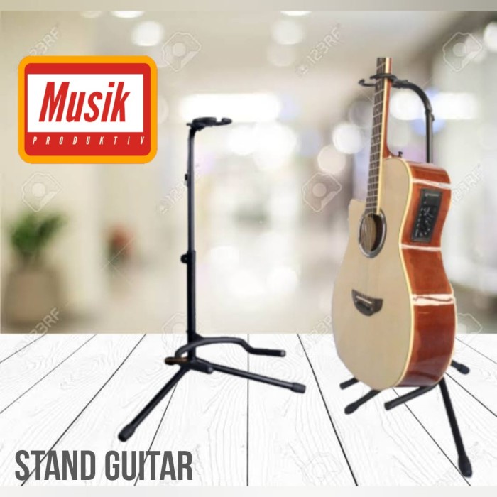 Stand Gitar - Stand Gitar Akustik / Elektrik Neck