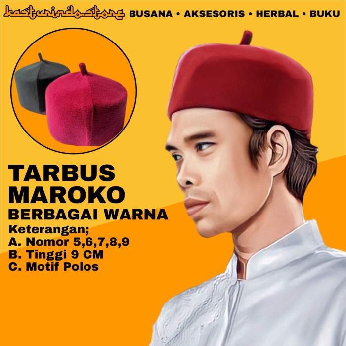 Peci Songkok Kopiah Fes Fez Tarbus Turki Pentil Pentol Syahroni Sufi