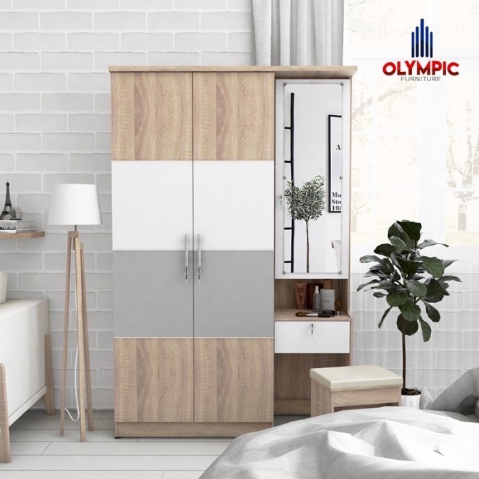 LEMARI PAKAIAN OLYMPIC PLUS MEJA RIAS LPMR NAVARO