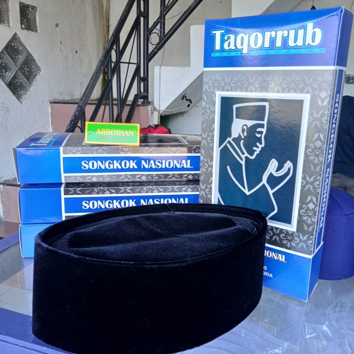 Songkok Hitam Taqorrub,Peci Hitam Kopiah Haji