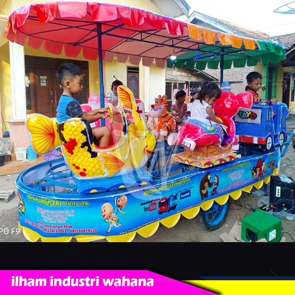 ODONG2 ODONG KERETA PANGGUNG FIBER NEW