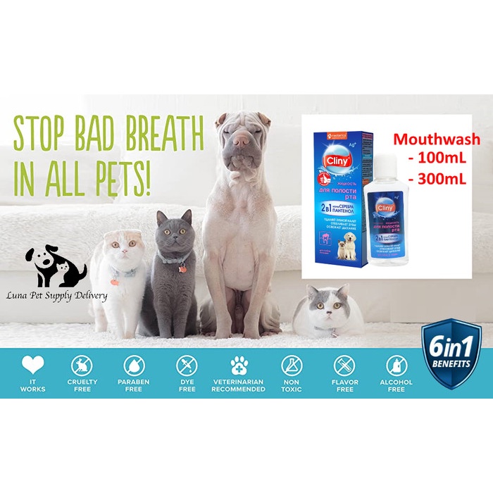 Promo Dog Mouthwash Vegerband Pencegah Bau Mulut Anjing Fresh Breath Dog