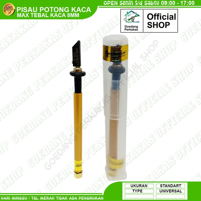 

Pisau Potong Kaca Ameritech Potong Keramik Pisau Kaca Minyak