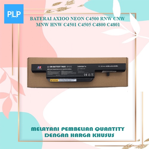 Baterai Axioo C4500 MNW2915 Zyrex 1211 Clevo C4500Q