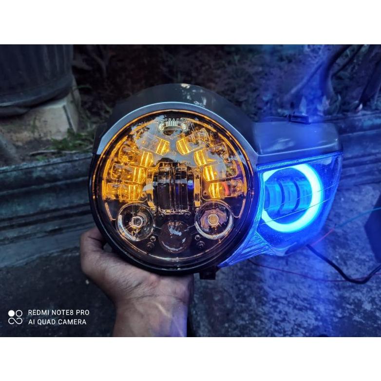 lampu tiger revo pece set daymaker + daymaker mini 3 mata lampu tiger pece set daymaker lampu tirev 