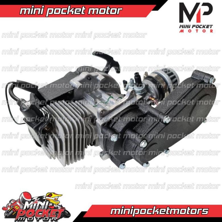 Engine-Mesin ZK 44mm 50cc 2Tak Mini Trail - Mini ATV 50cc Mesin Set Zk44mm