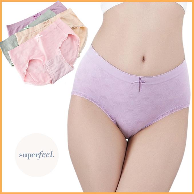 Celana Pakaian Dalam Kolor Mid Katun Wanita Kolor Perempuan Cw 341