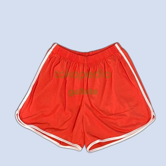 Celana Pendek Wanita Cewek Adem Bahan Kaos Melar Big Size Ukuran Besar