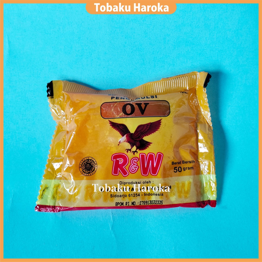 

Ovalet R&W Sachet Pengembang Ovalet Rajawali 50gr