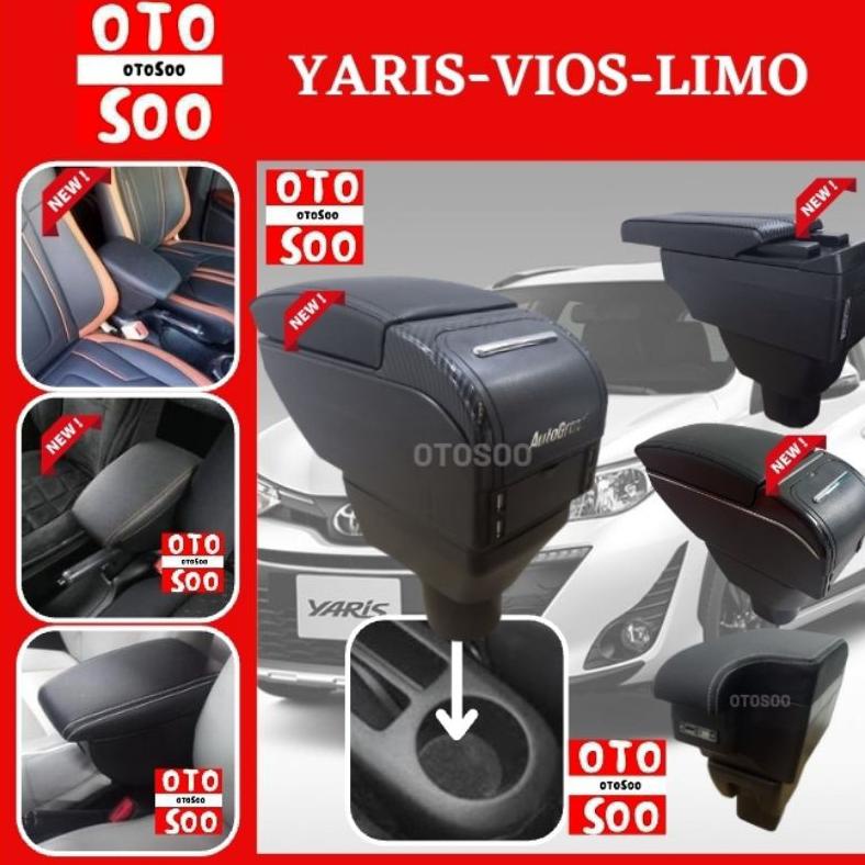 New ARMREST YARIS VIOS LIMO -CONSOLE BOX YARIS VIOS PNP- AUTOGRAND