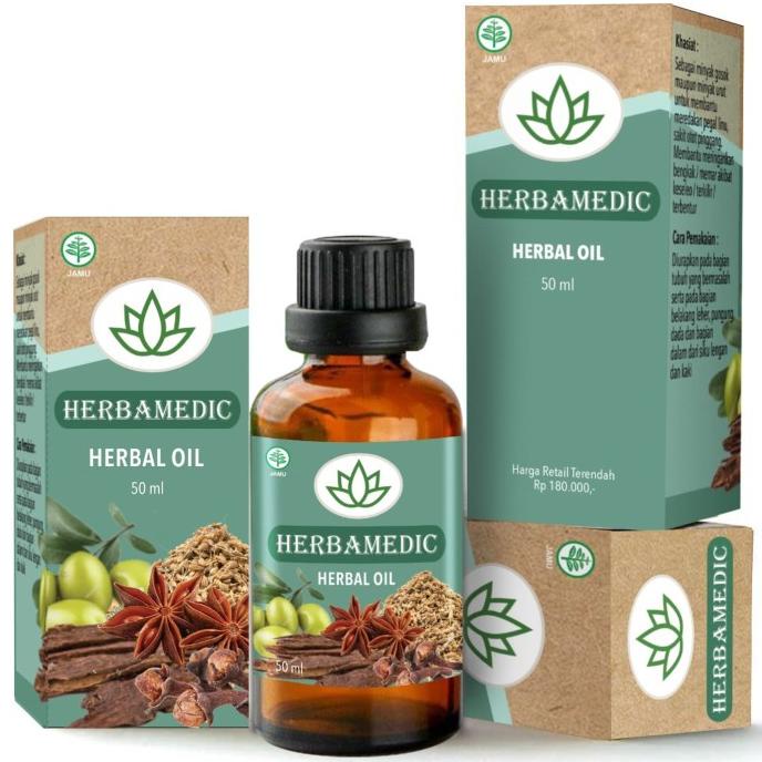 

Herbamedic Herbal Oil, minyak peningkat imunitas, obat segala penyakit