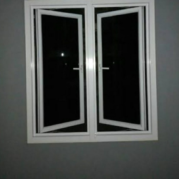 Promo Jendela Gandeng Aluminium 100 X 120