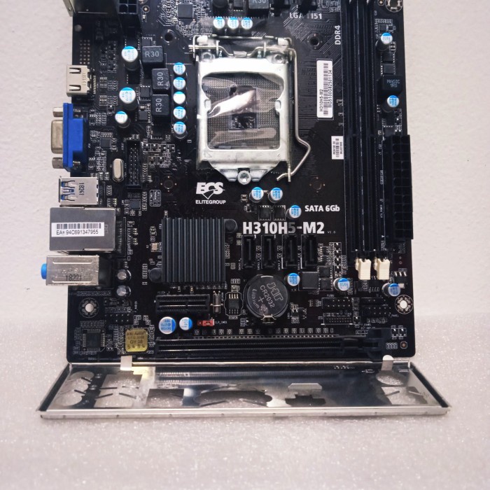 Mobo H310H Ecs Lga 1151 Ddr4 Onb Vga Normal