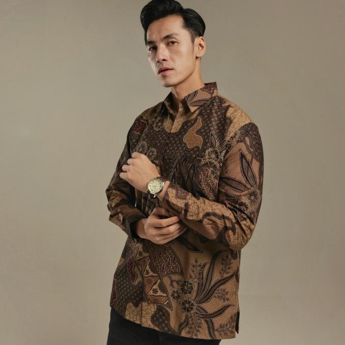 Batik Ayman - RAHARDIAN GOLD | Kemeja Batik Pria Katun Solo Halus