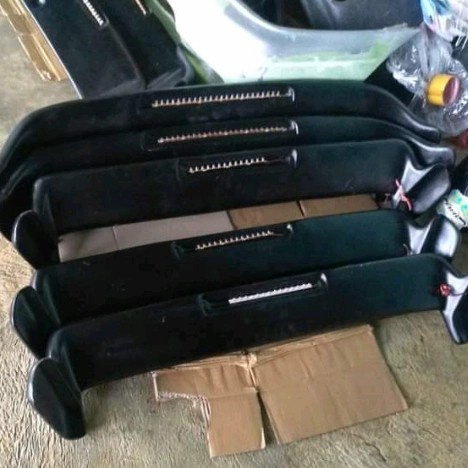 spoiler Starlet kotak model turbo plus lampu