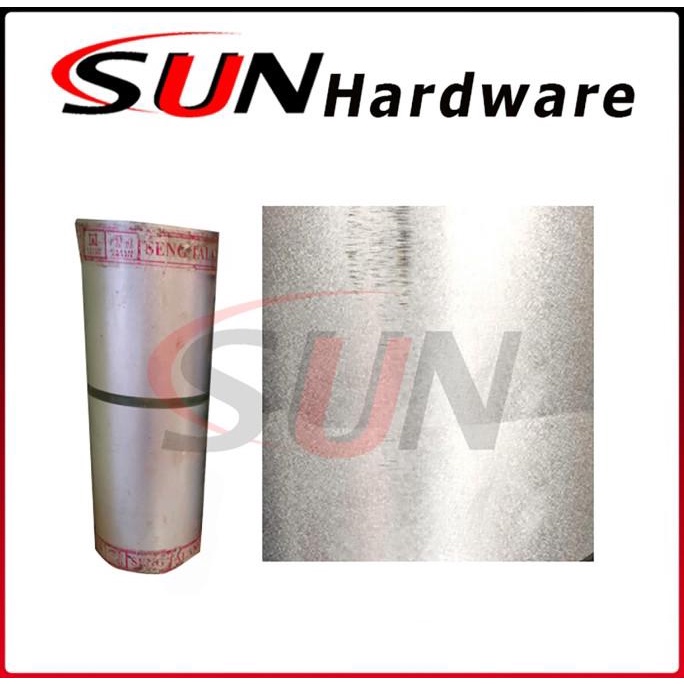 ~~~~~] Seng plat galvalum Anti Karat 50 cm talang atap gerobak warung