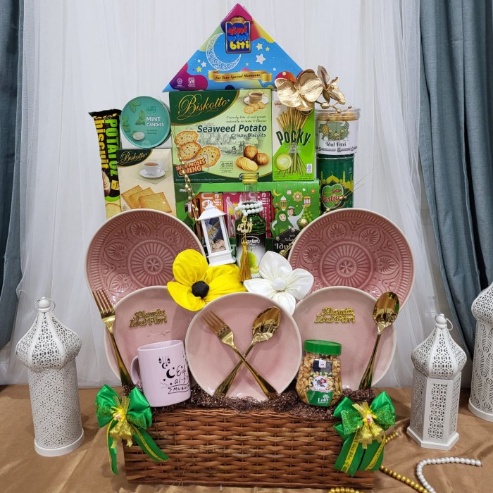 

] Paket Dekorasi Lebaran Idul Fitri Hampers Parcel Hadiah Kue Kering 132