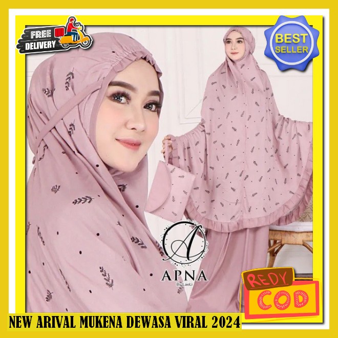 Telekung Traveling Mini Motif Mekena Terusan Tterbaru Dwasa Mungkena Warna Putih Rukuh Dewasa Bahan 