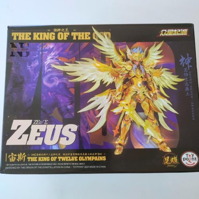 Diskon Toypoint The Origin Of The Stars Saint Seiya Zeus Deluxe Ver.
