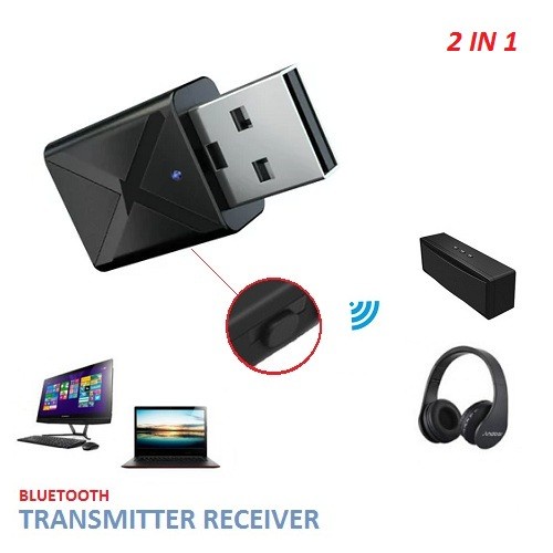 monggo] Wireless Bluetooth Audio Receiver Transmitter - Aksesoris Audio